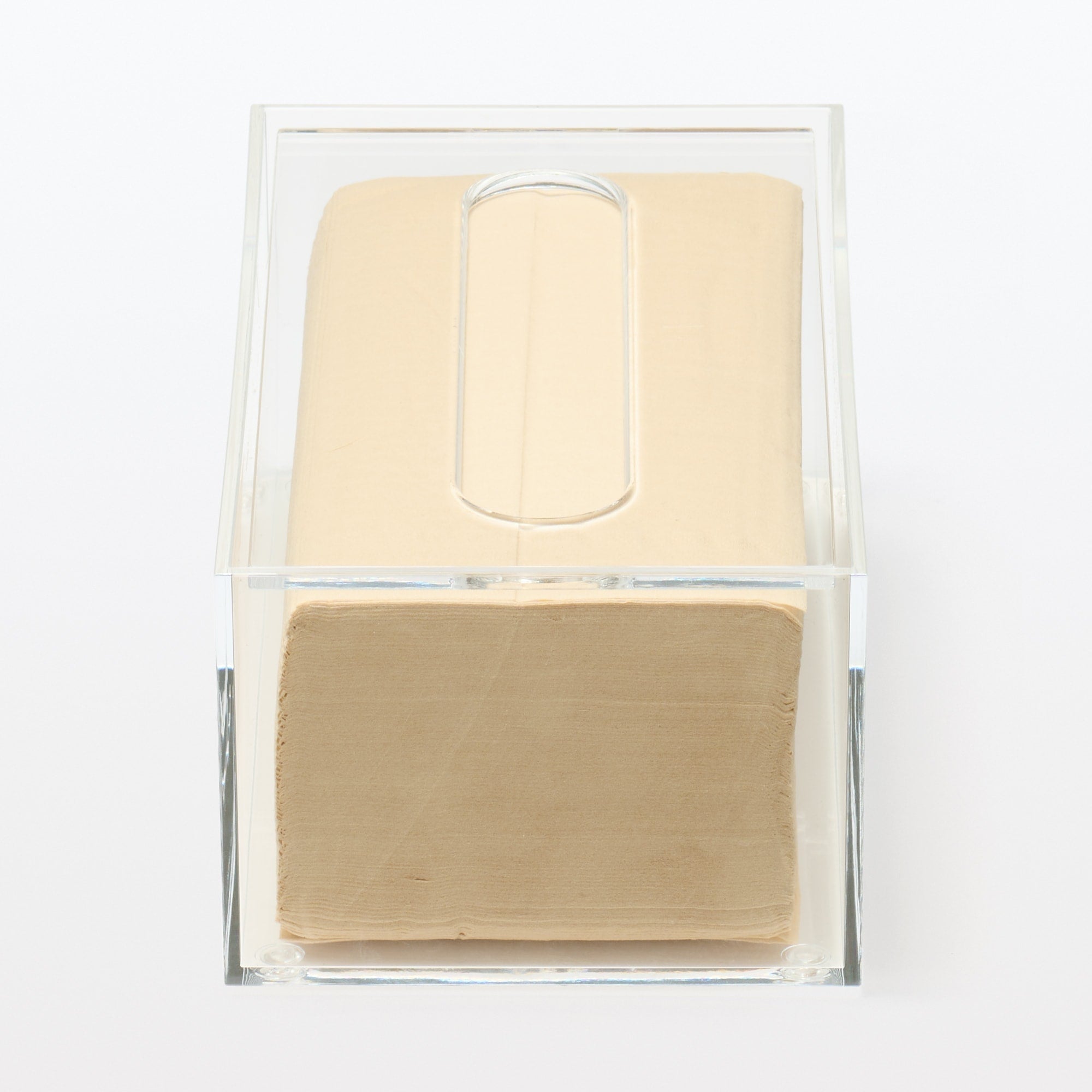 Acrylic Tissue Holder for Soft Pack Tissues