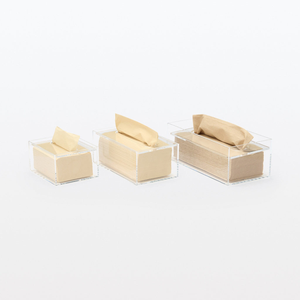 Acrylic Tissue Holder for Soft Pack Tissues