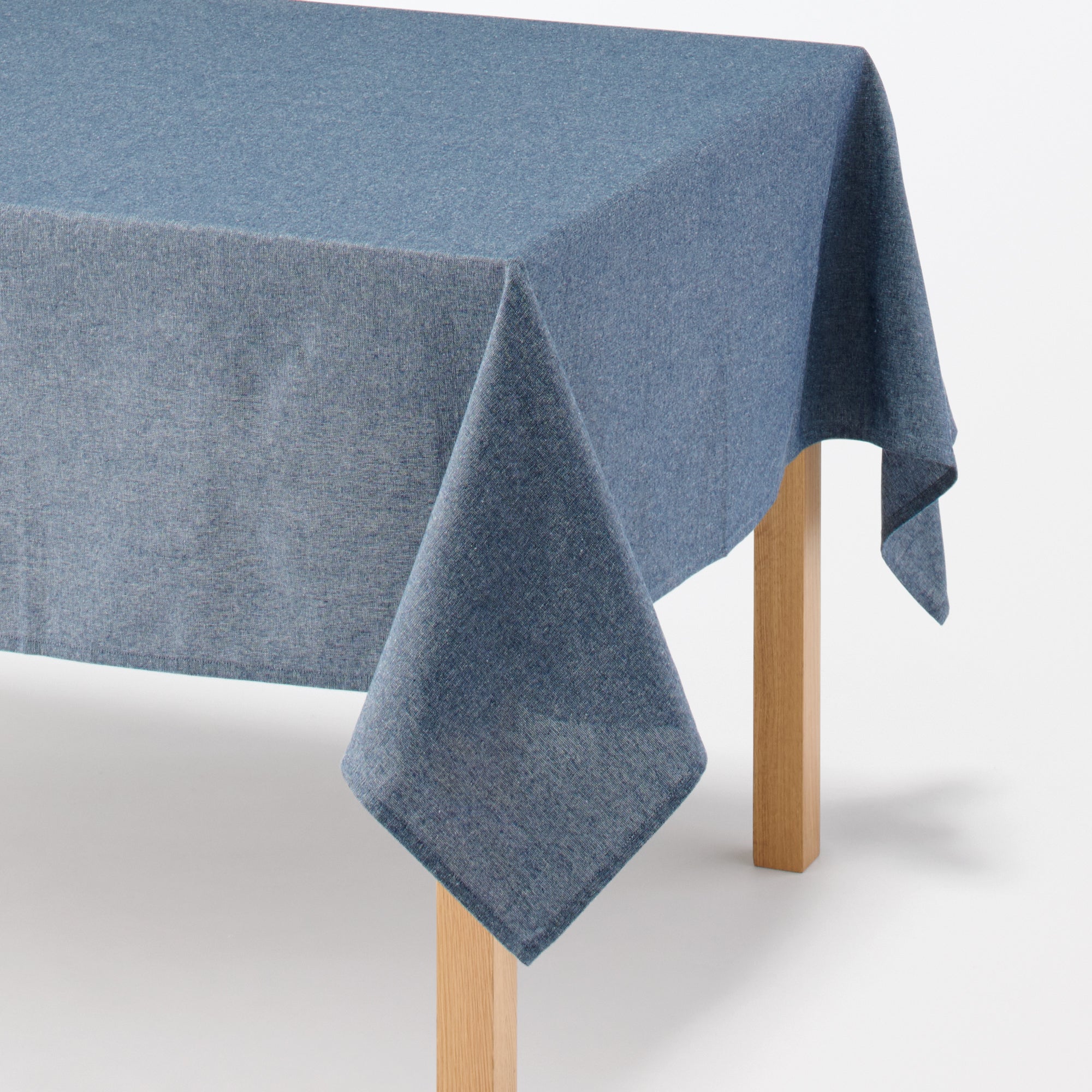 Indian Cotton Tablecloth - Blue