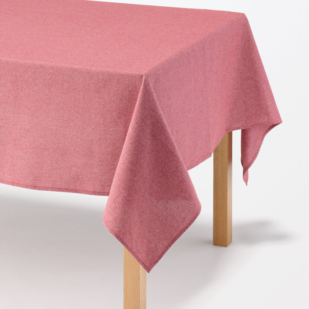Indian Cotton Tablecloth - Red