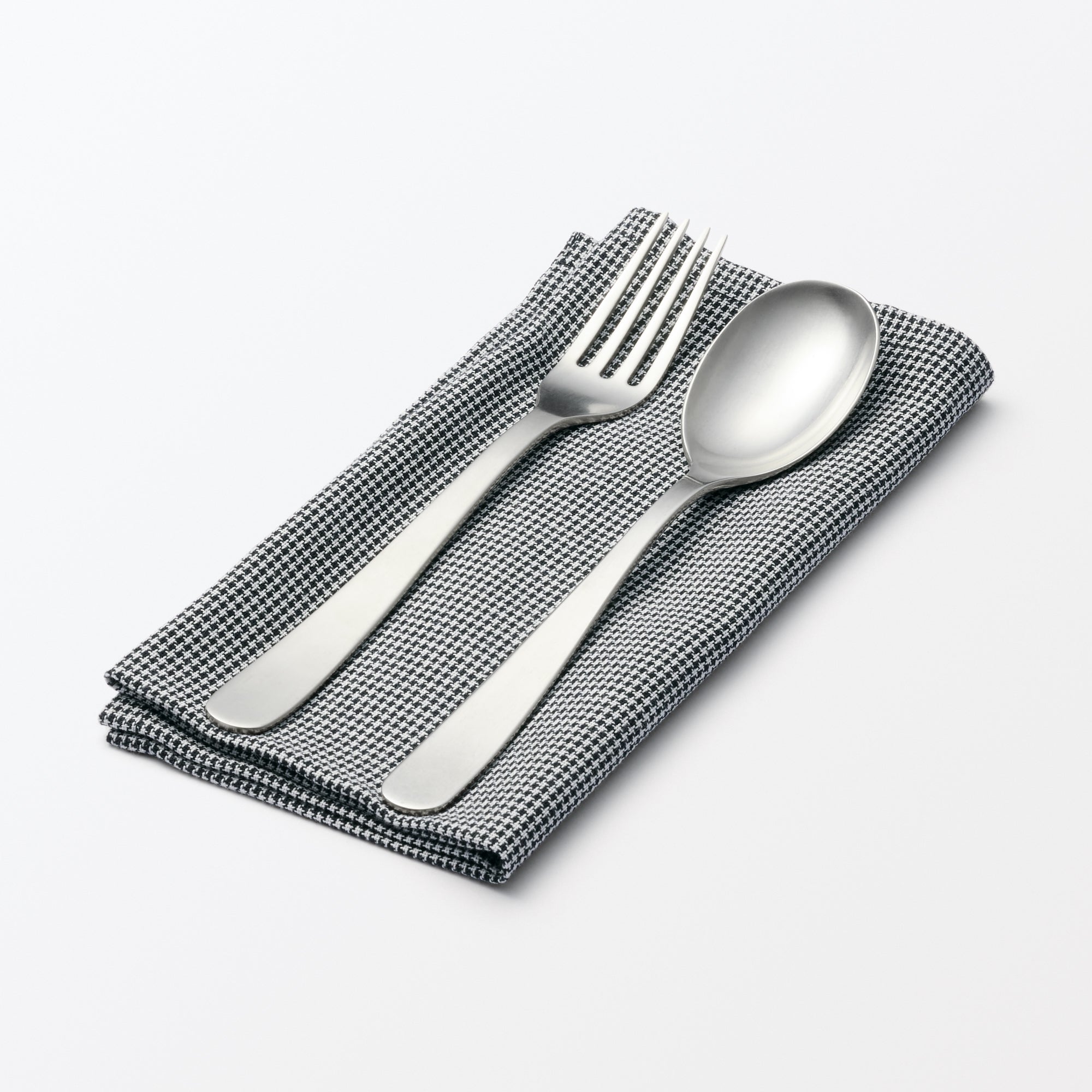 Indian Cotton Napkin - Houndstooth