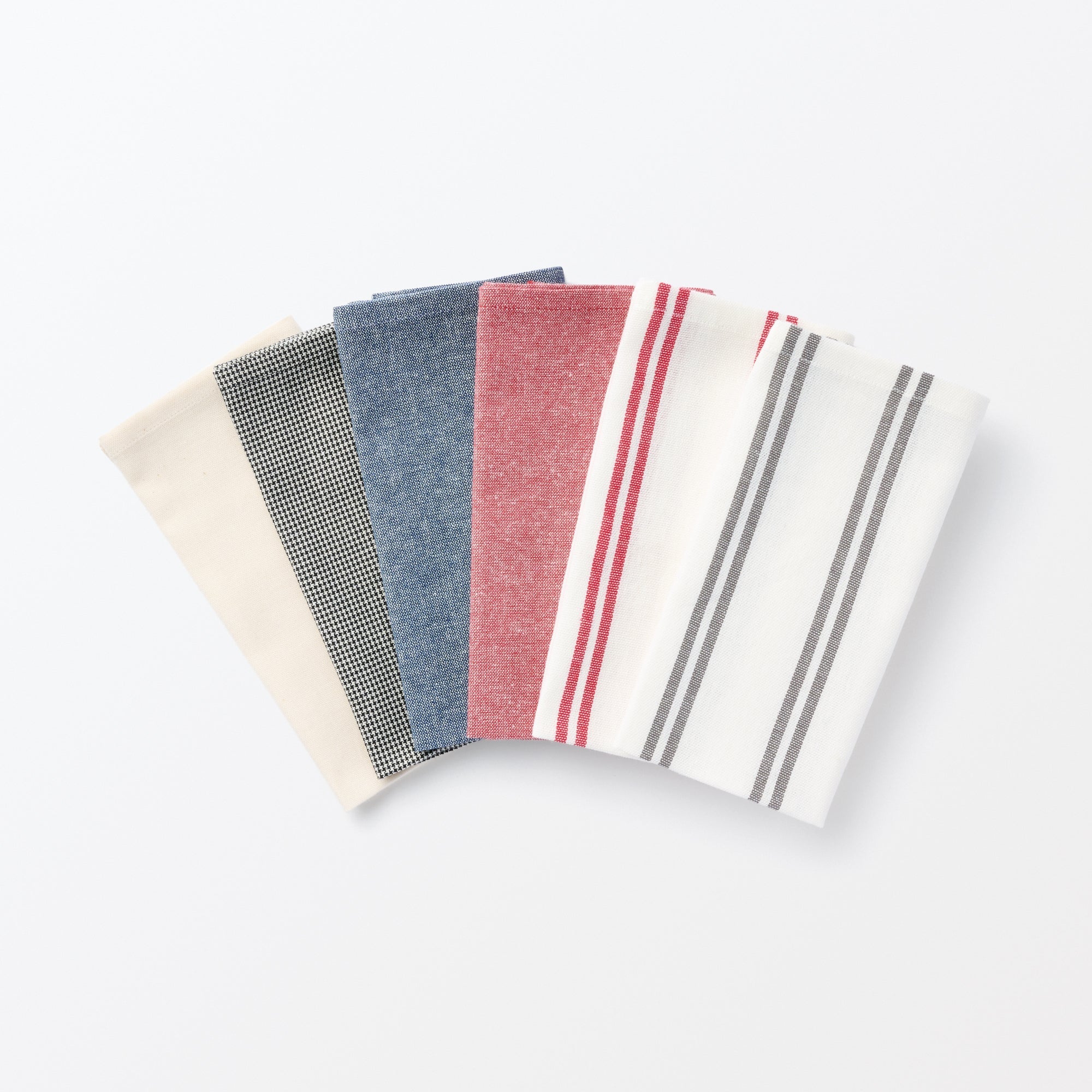 Indian Cotton Napkin - Houndstooth