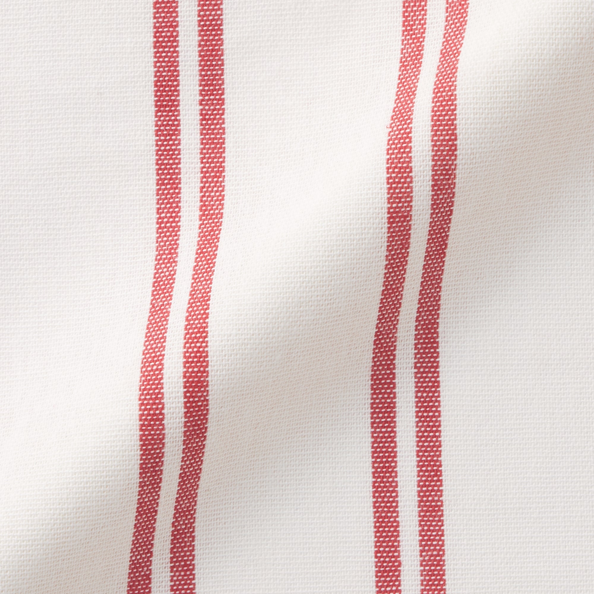 Indian Cotton Yarn Dyed Napkin - Red Stripe