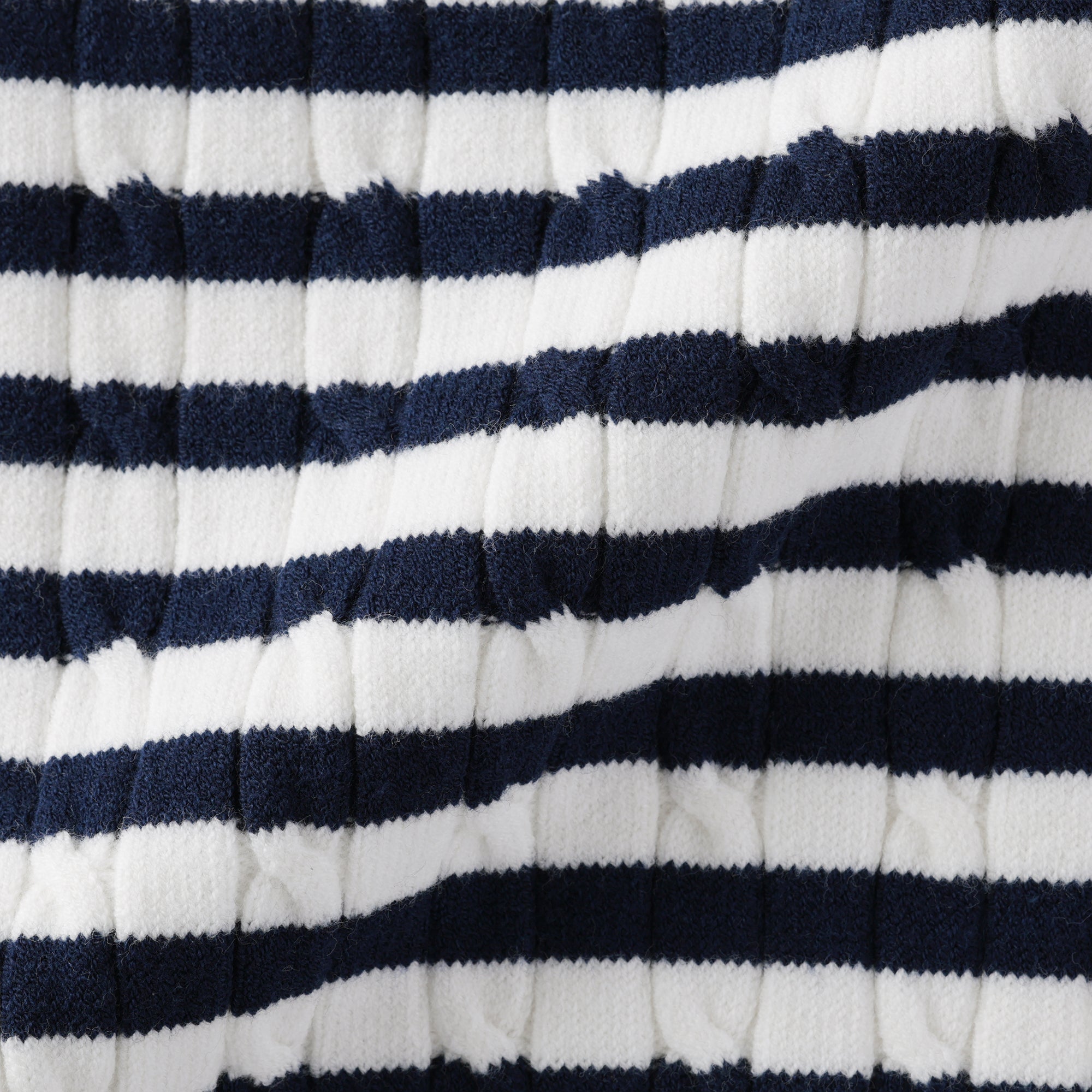 Cotton Blend Polo Sweater