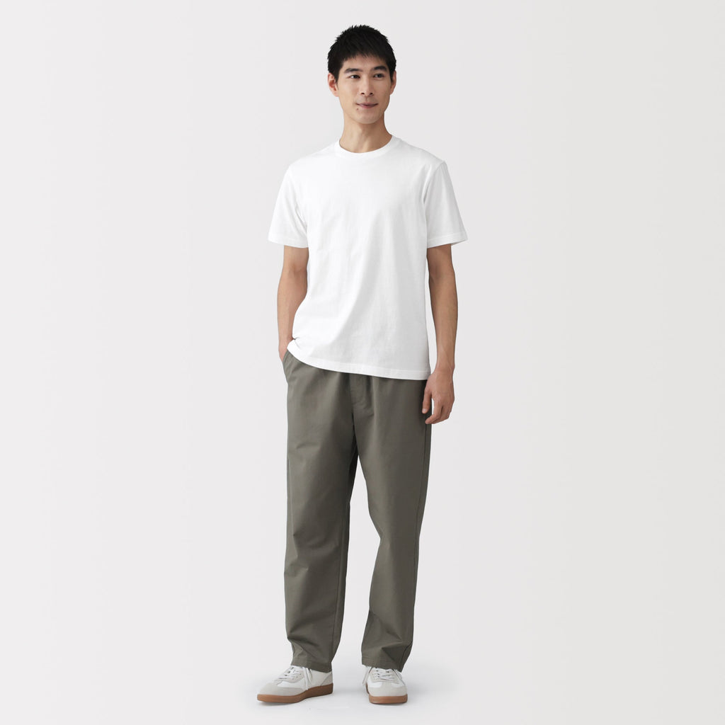 Cotton Jersey Crewneck T-Shirt