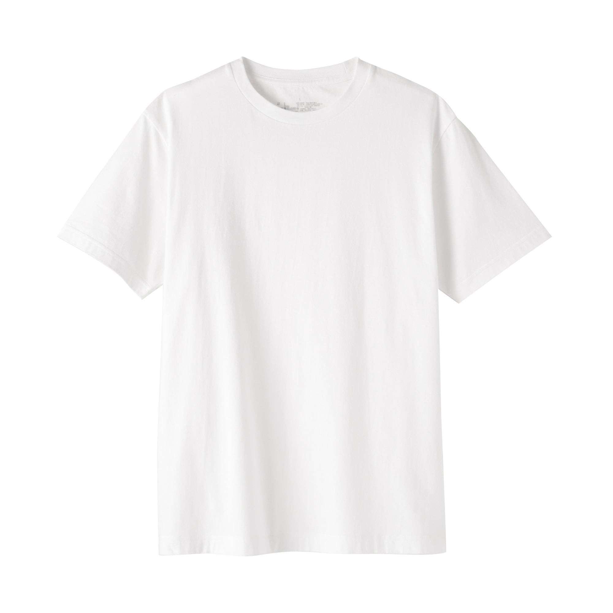 Cotton Jersey Crewneck T-Shirt