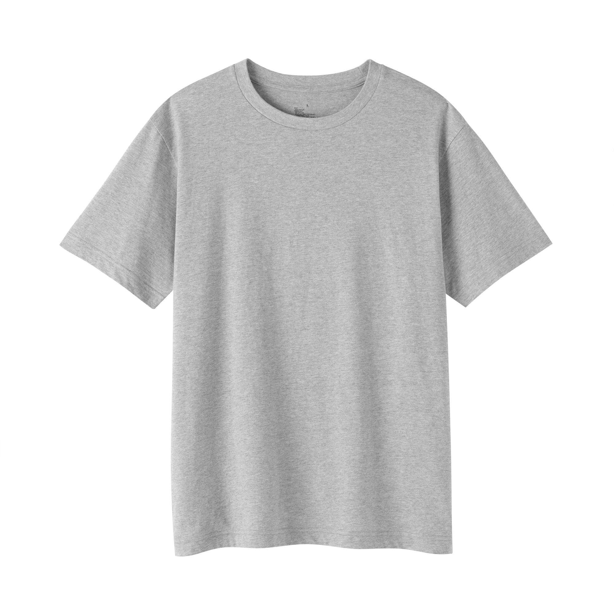 Cotton Jersey Crewneck T-Shirt