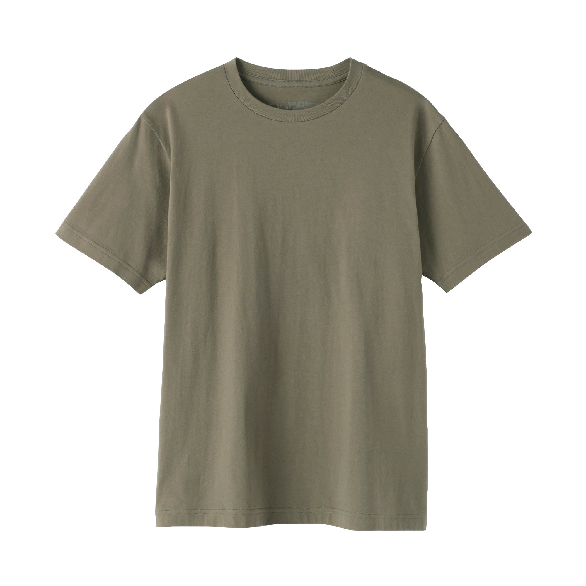 Cotton Jersey Crewneck T-Shirt