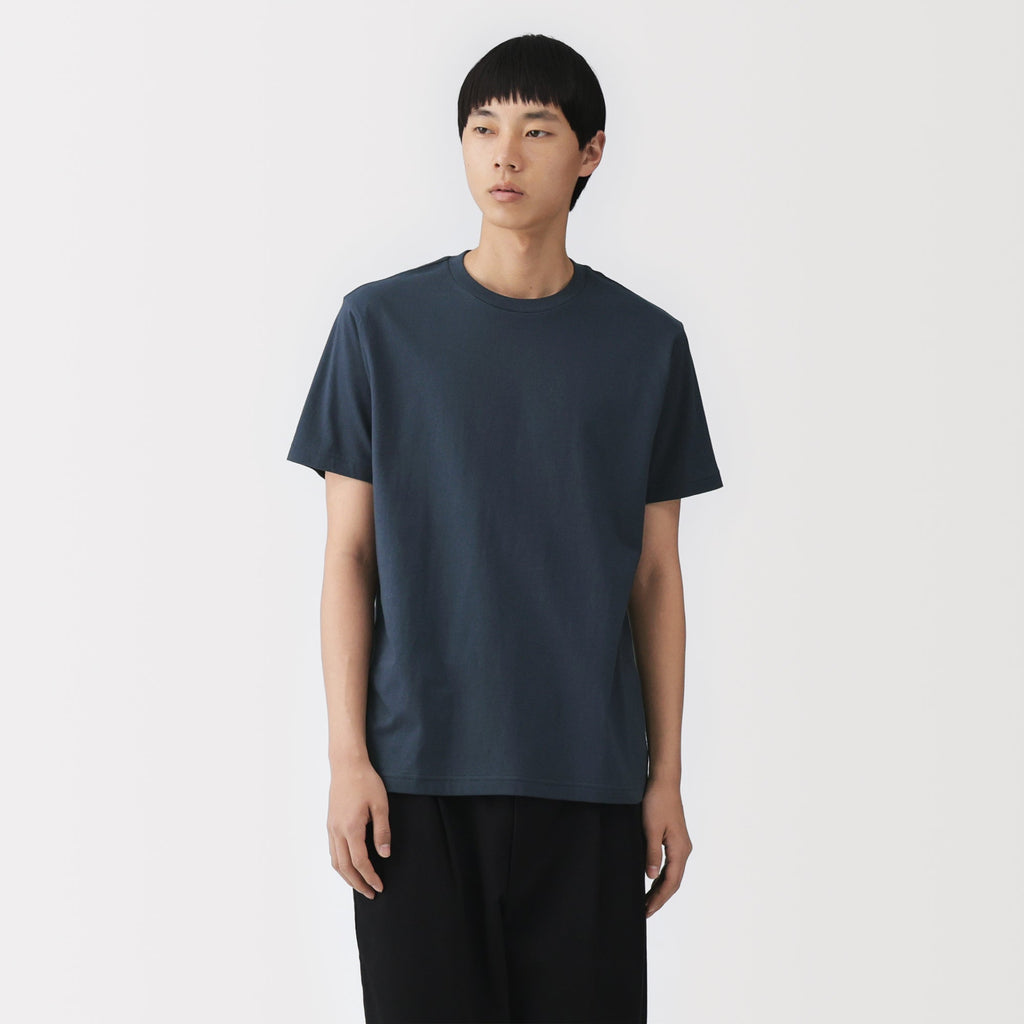Cotton Jersey Crewneck T-Shirt