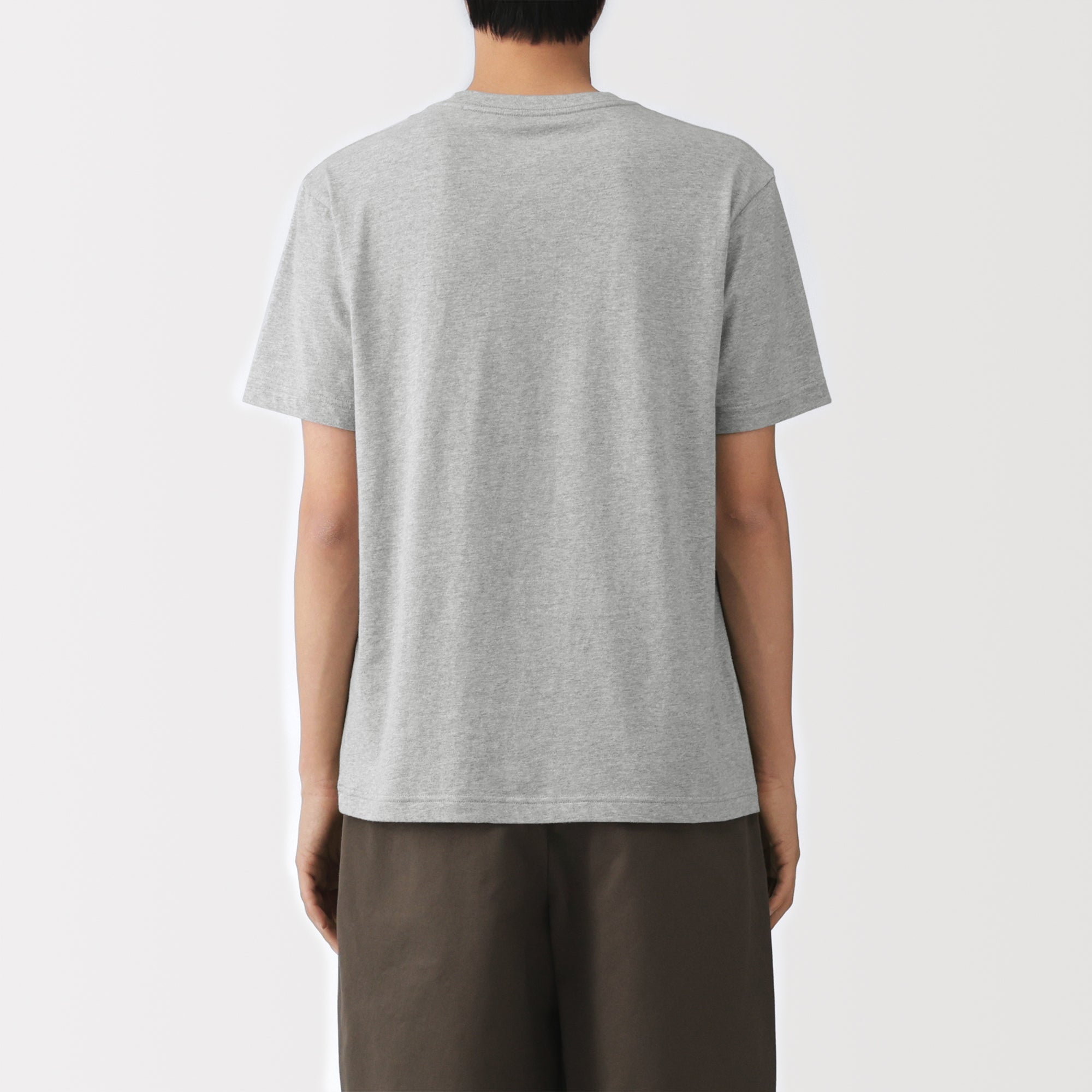 Cotton Jersey Crewneck T-Shirt