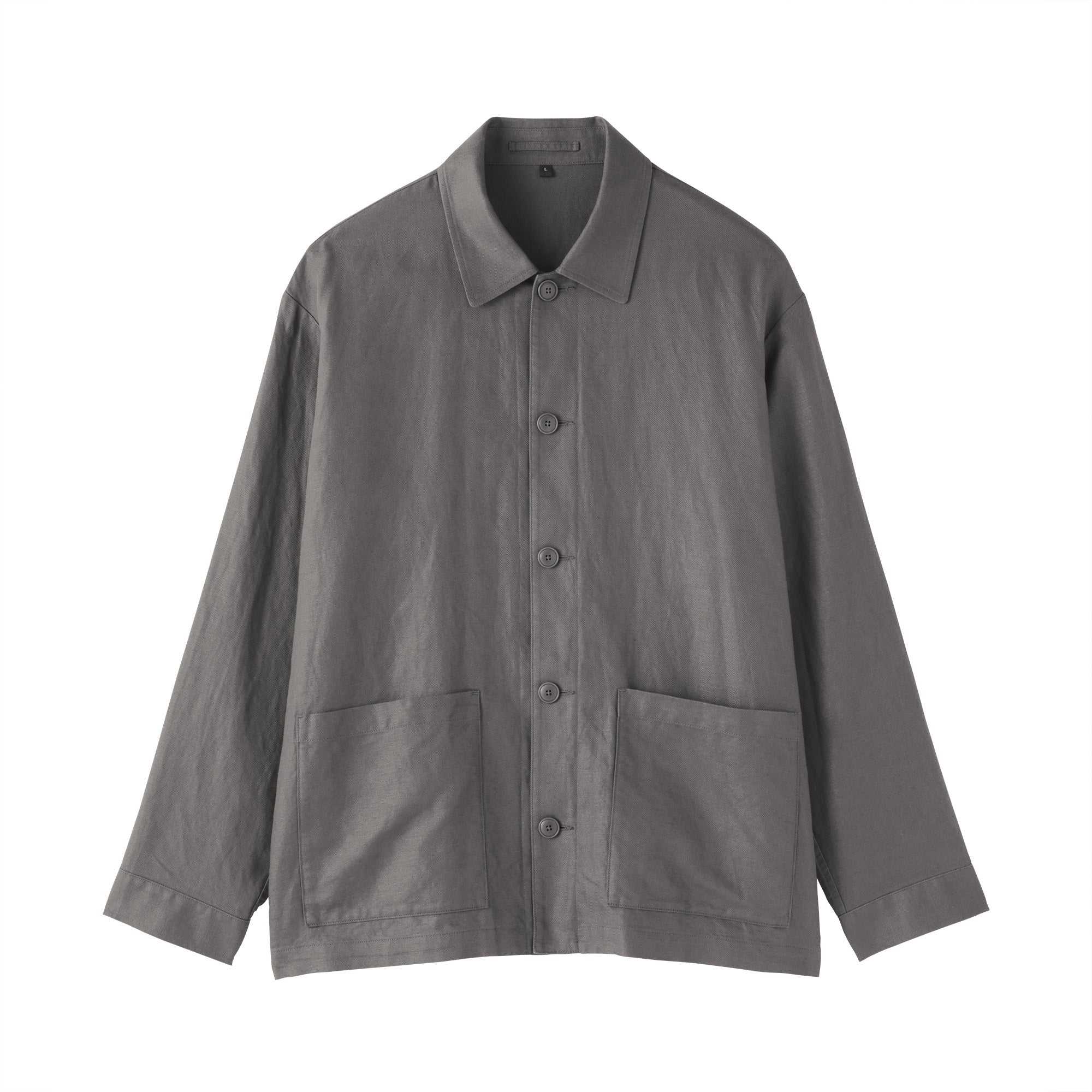 Hemp Blend Twill Jacket