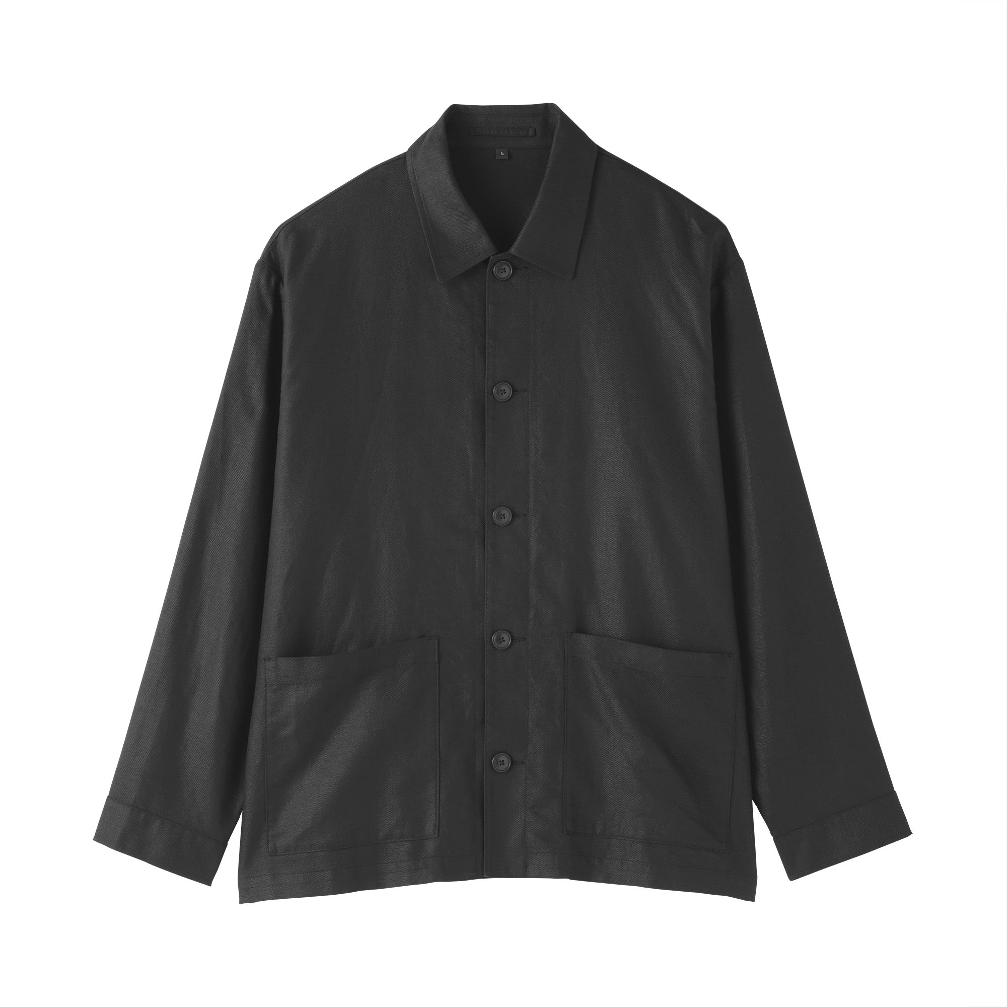 Hemp Blend Twill Jacket