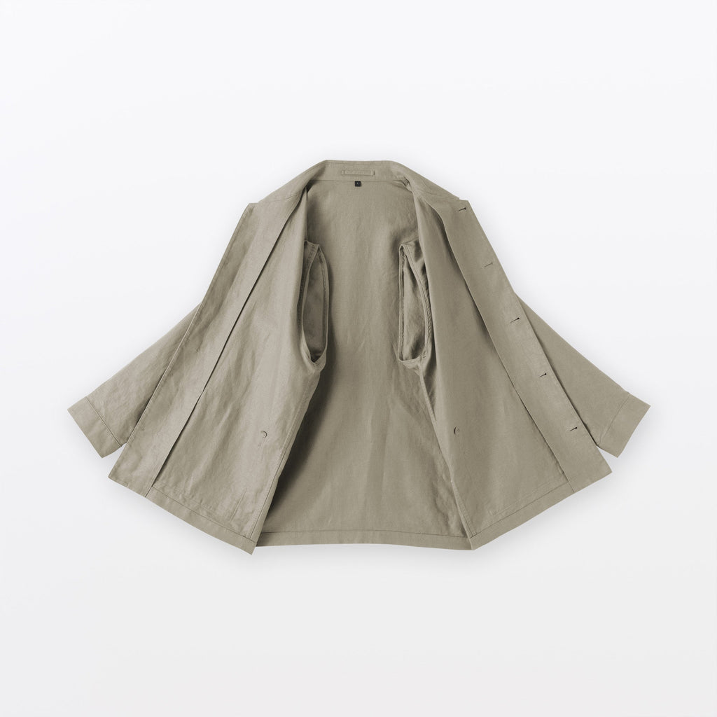 Hemp Blend Twill Jacket