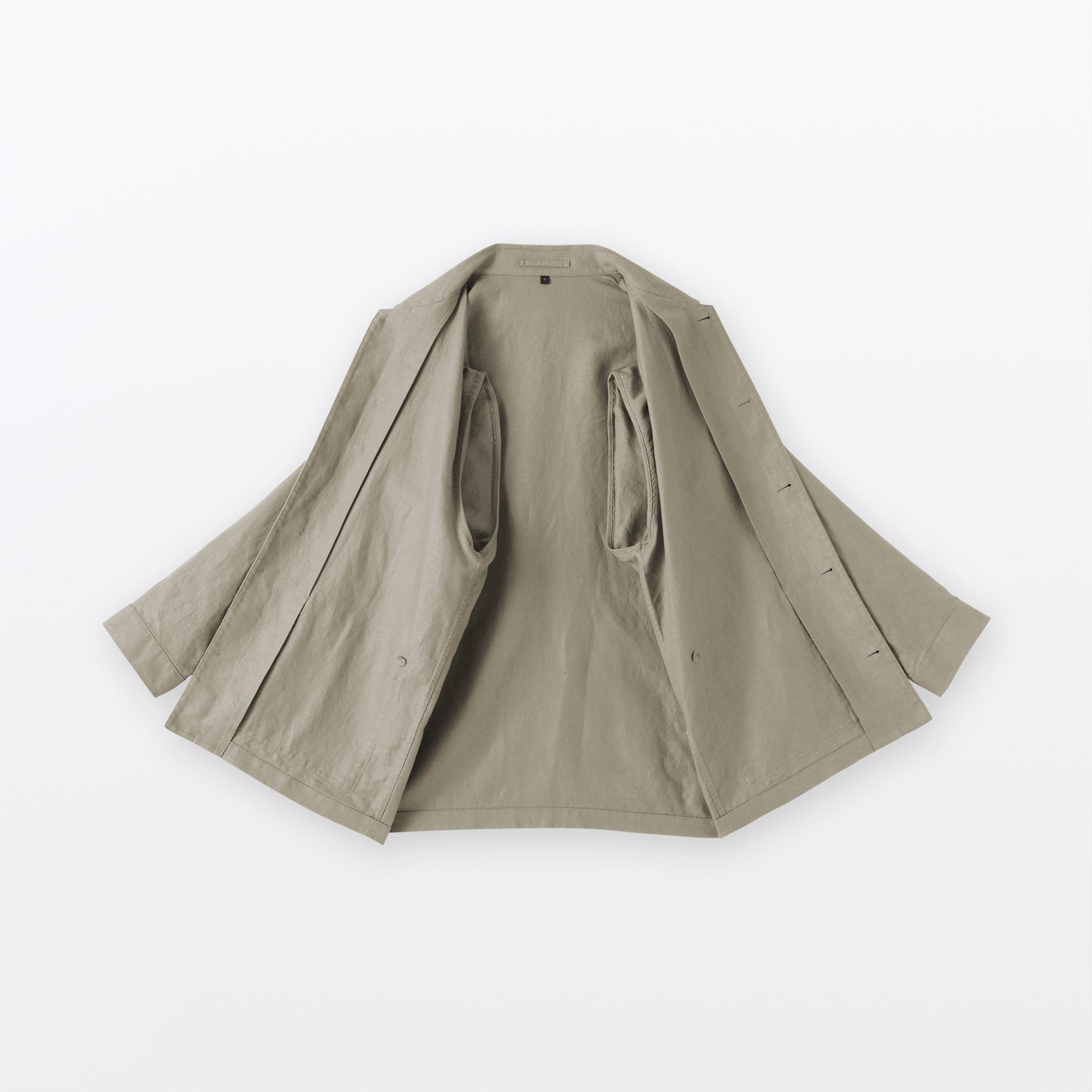 Hemp Blend Twill Jacket