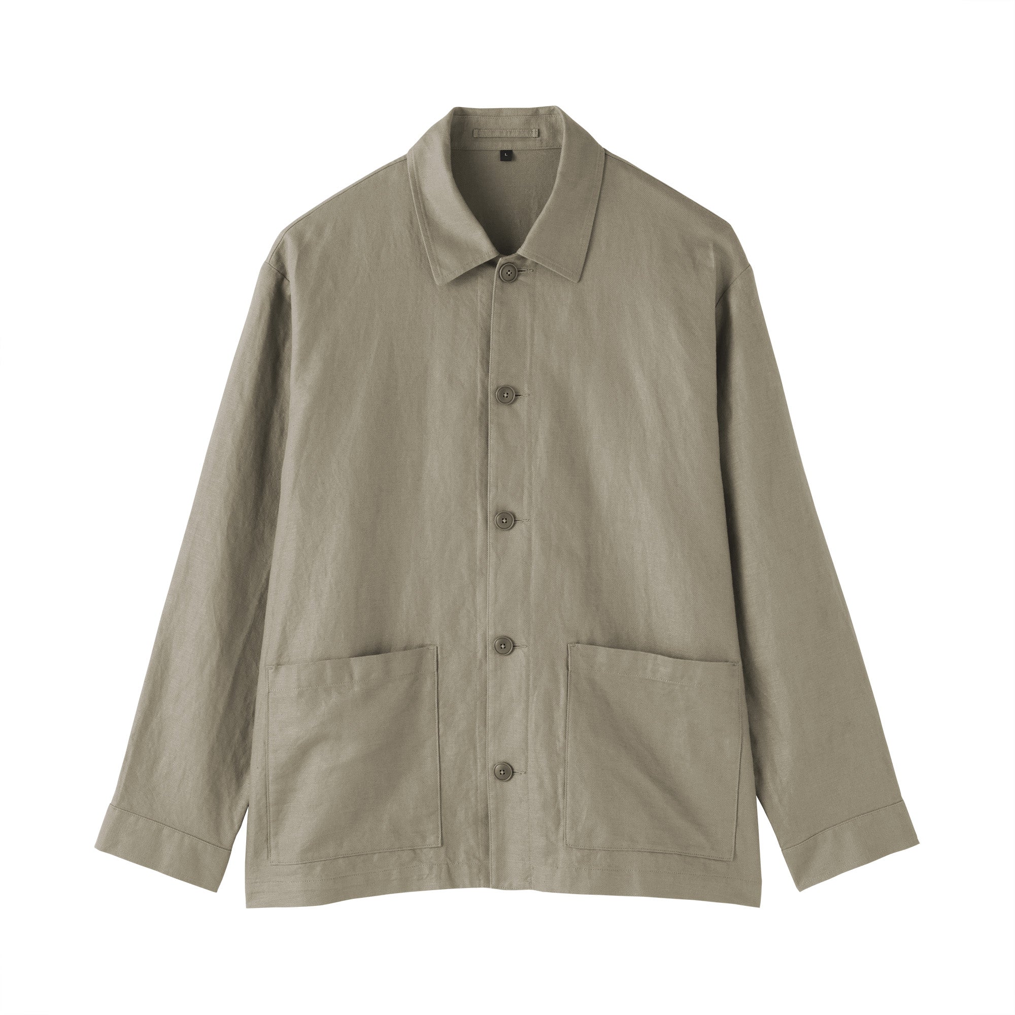 Hemp Blend Twill Jacket