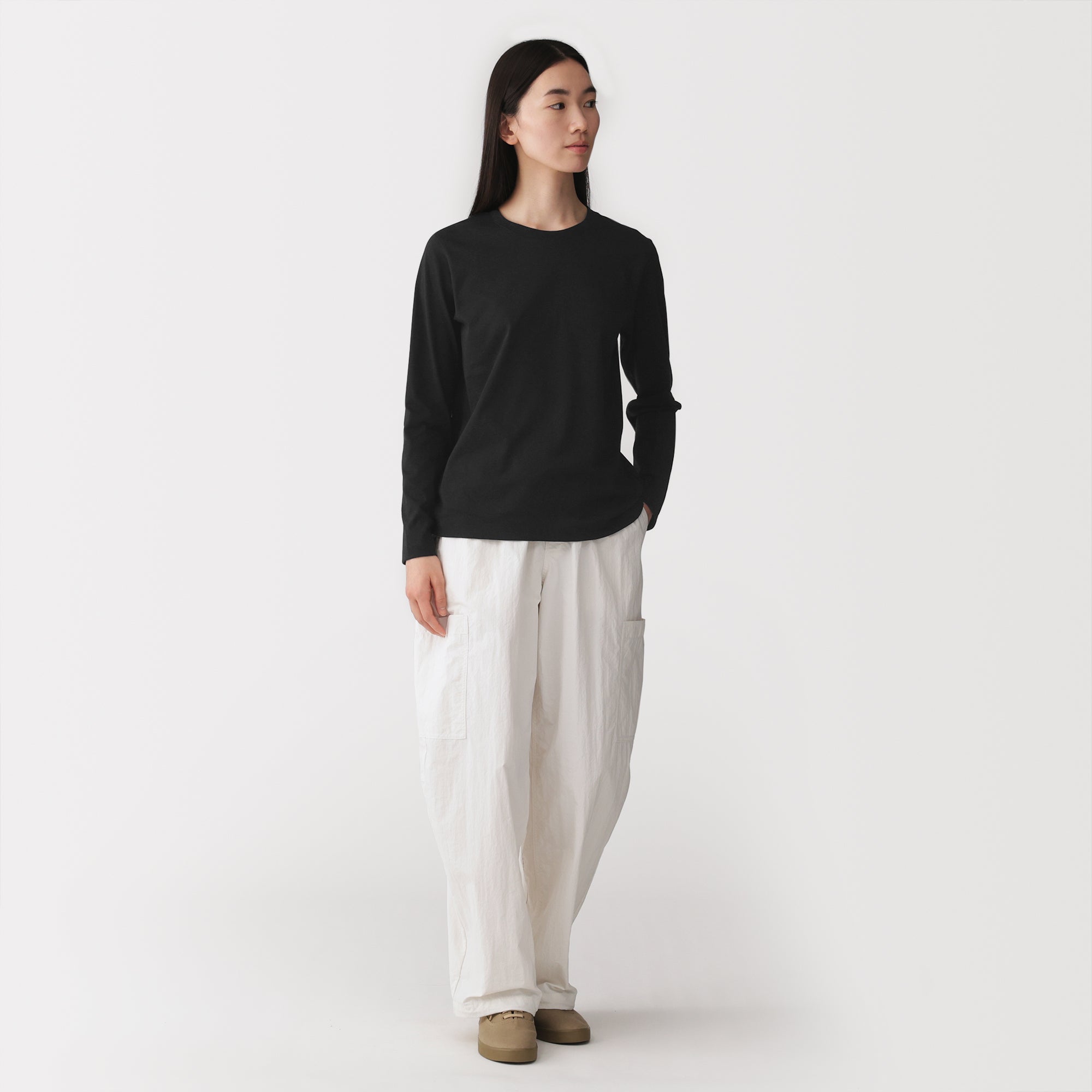 Jersey Crewneck T-Shirt
