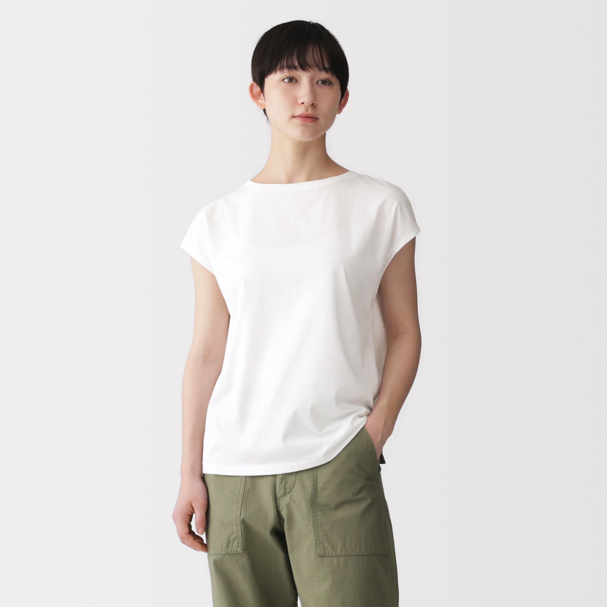 Jersey French Sleeve T-Shirt
