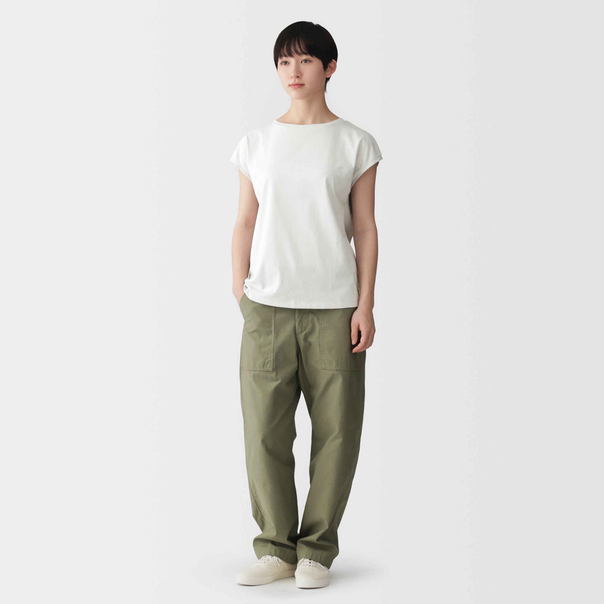 Jersey French Sleeve T-Shirt