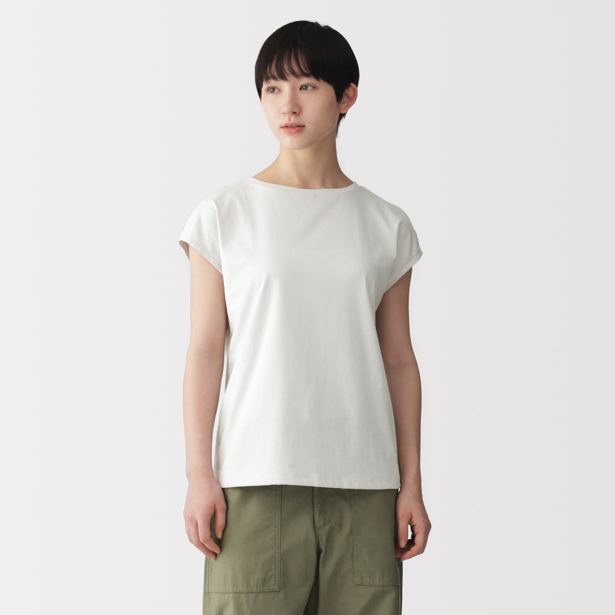 Jersey French Sleeve T-Shirt