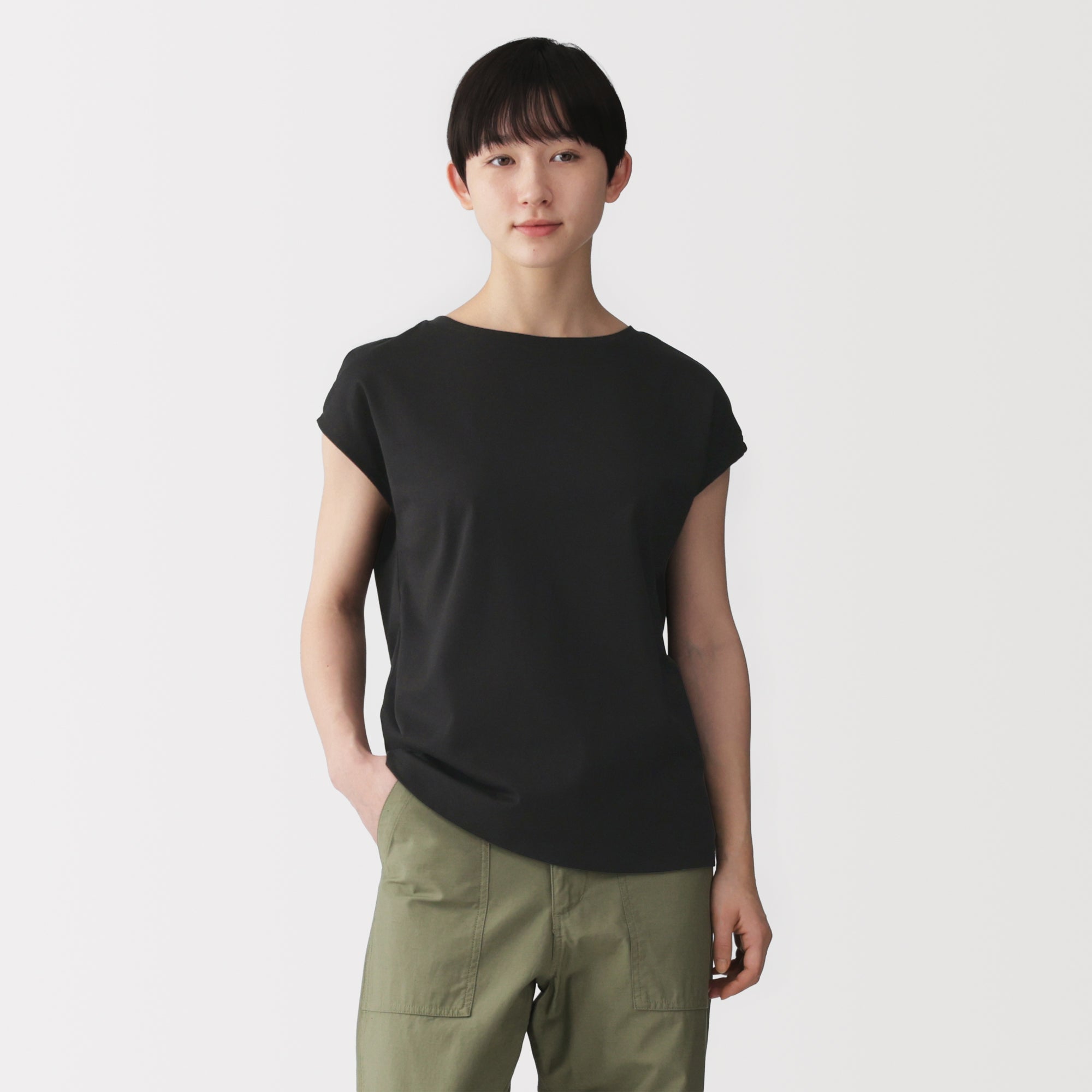 Jersey French Sleeve T-Shirt