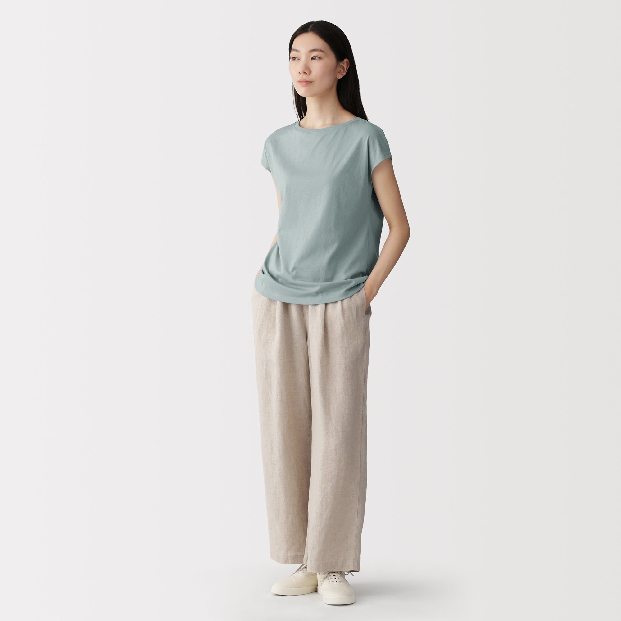 Jersey French Sleeve T-Shirt