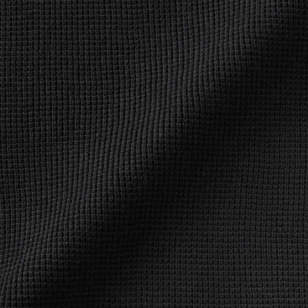 Cotton Blend Waffle Sweater