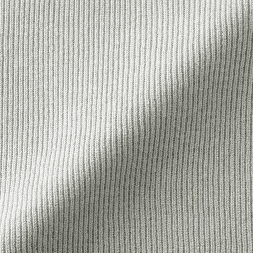 Cotton Blend Polo Sweater