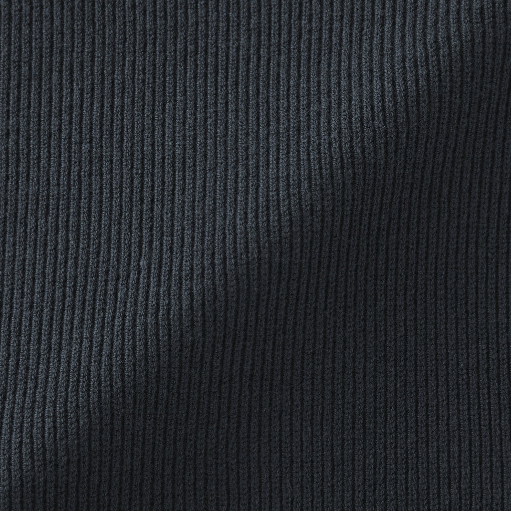 Cotton Blend Polo Sweater