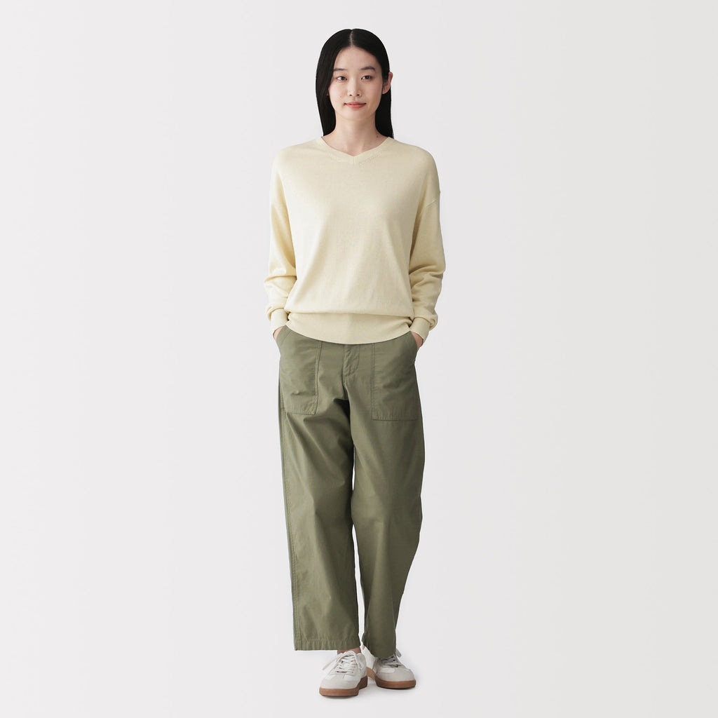 Soy Fiber Blend V-Neck Sweater