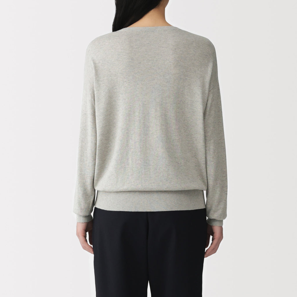 Soy Fiber Blend V-Neck Sweater