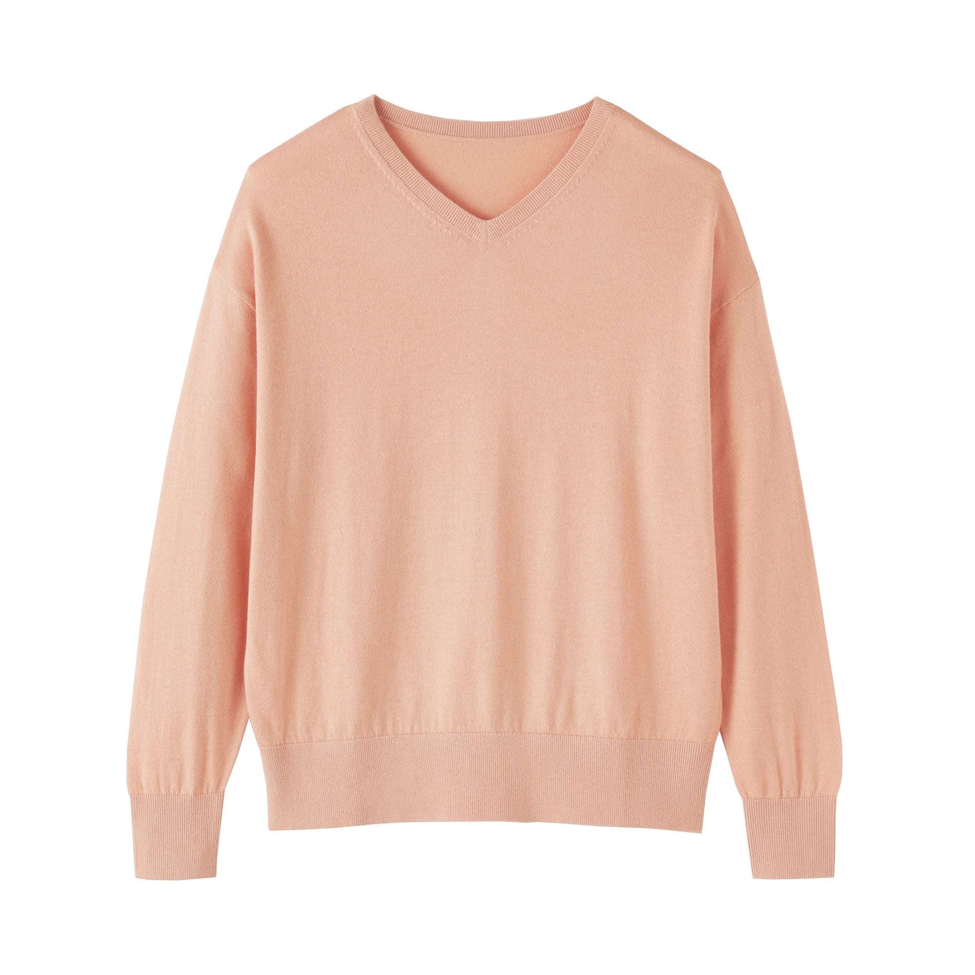 Soy Fiber Blend V-Neck Sweater
