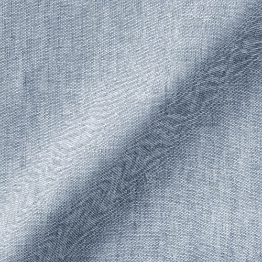 Linen Stand Collar Shirt