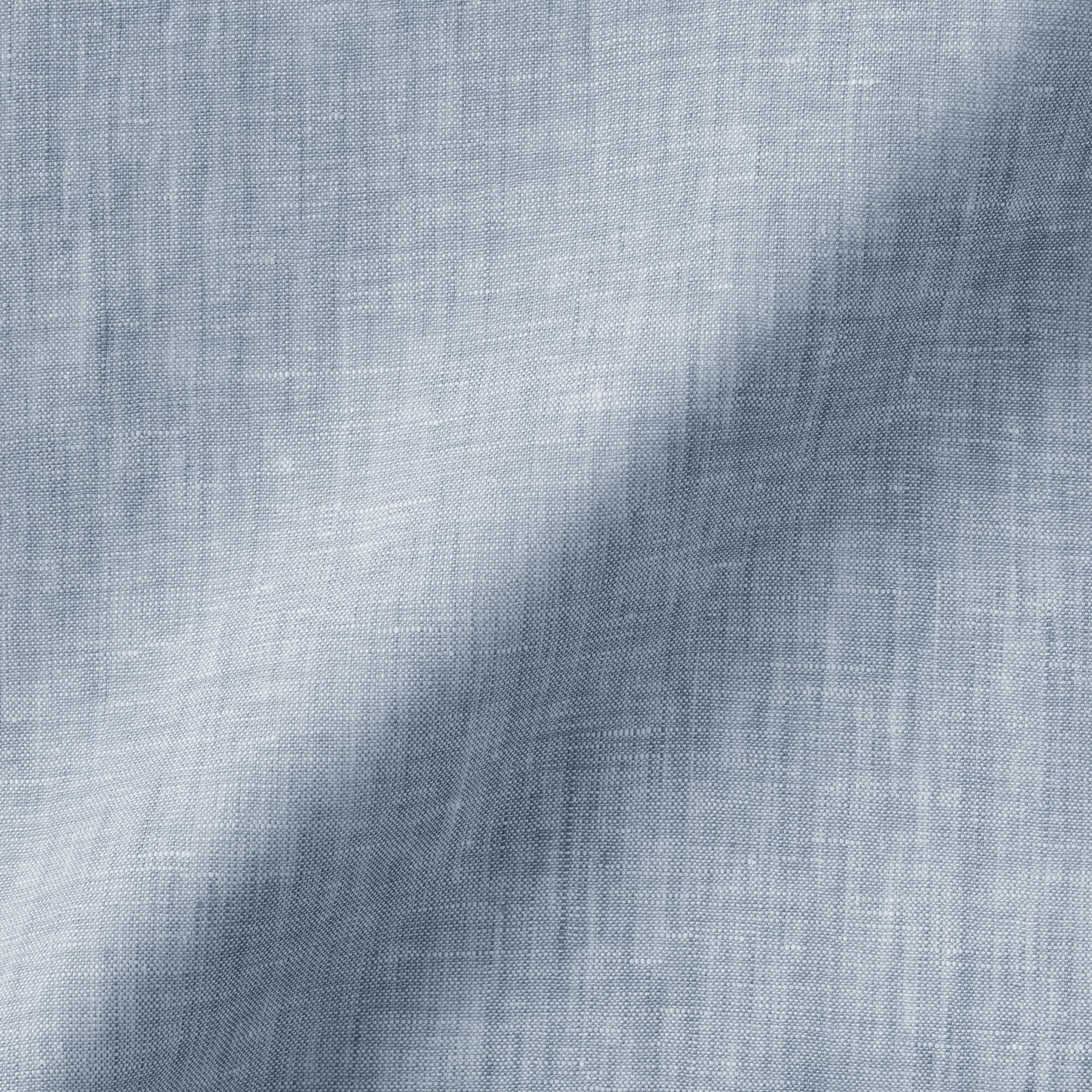 Linen Stand Collar Shirt