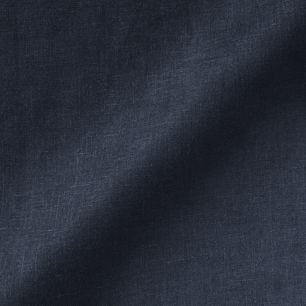 Linen Stand Collar Shirt
