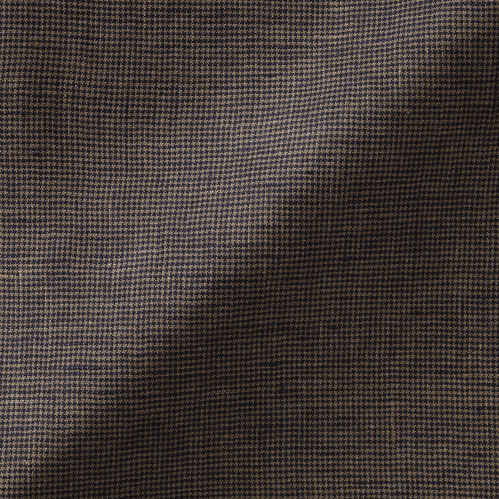Linen Stand Collar Shirt