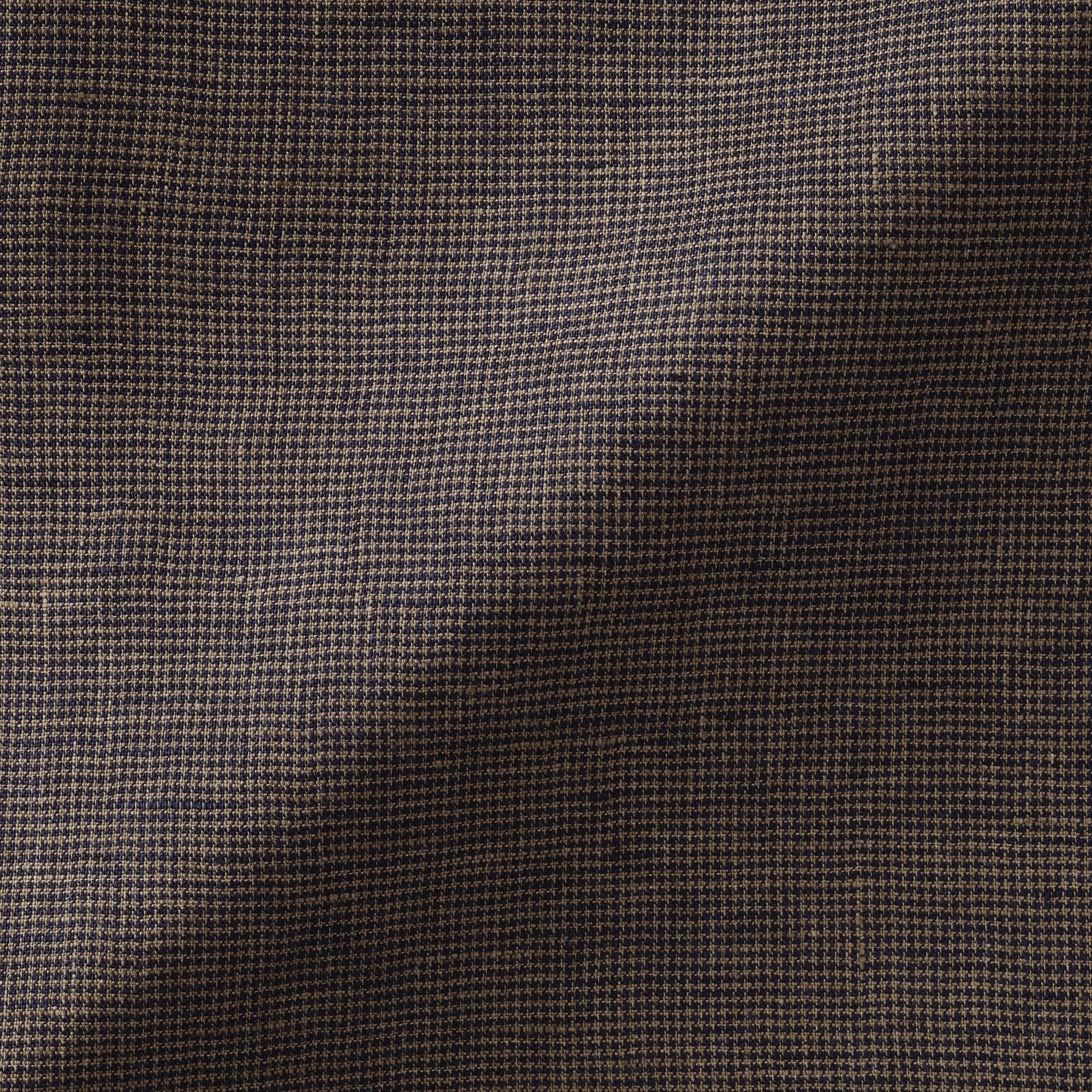 Linen Stand Collar Shirt