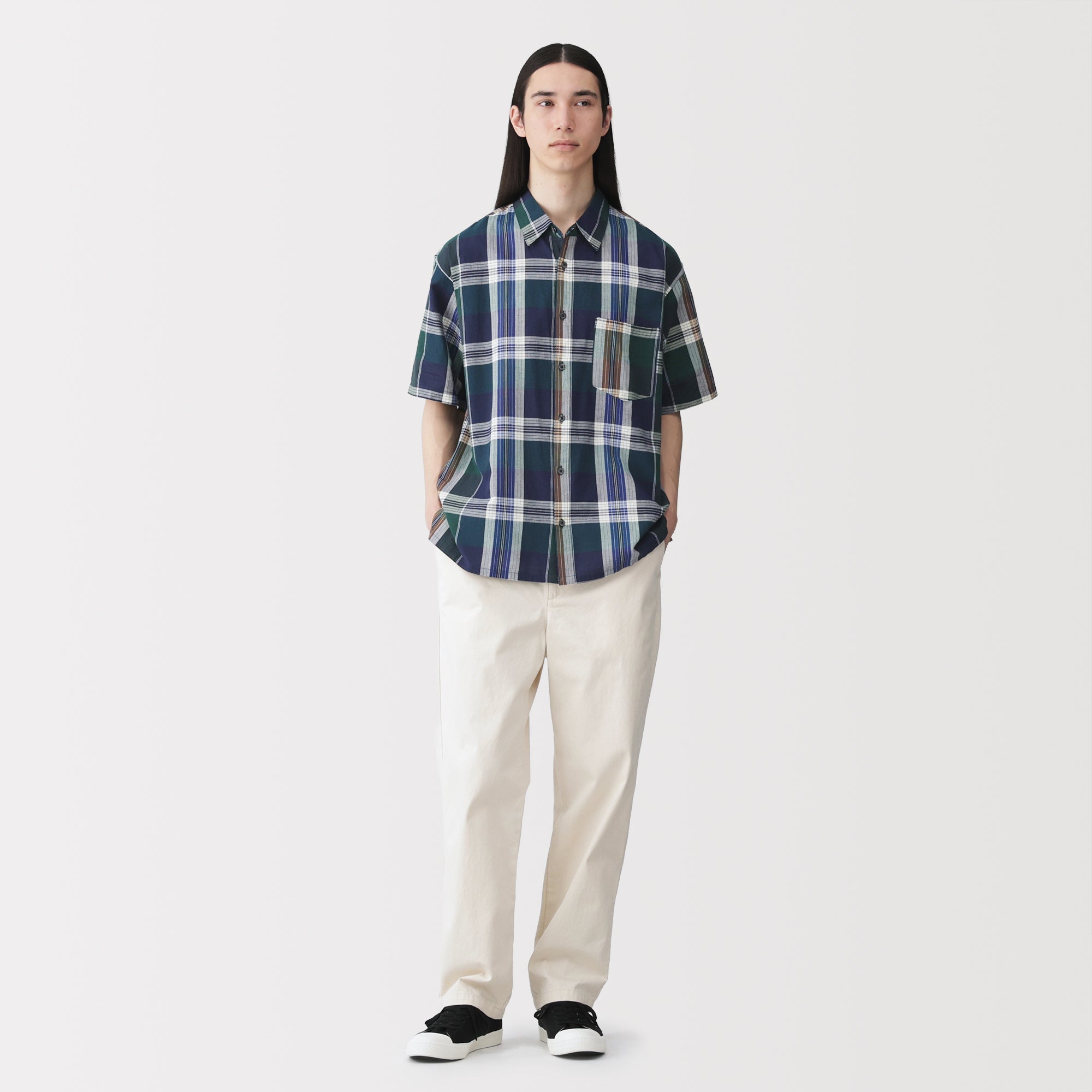 Madras Cotton Check Shirt