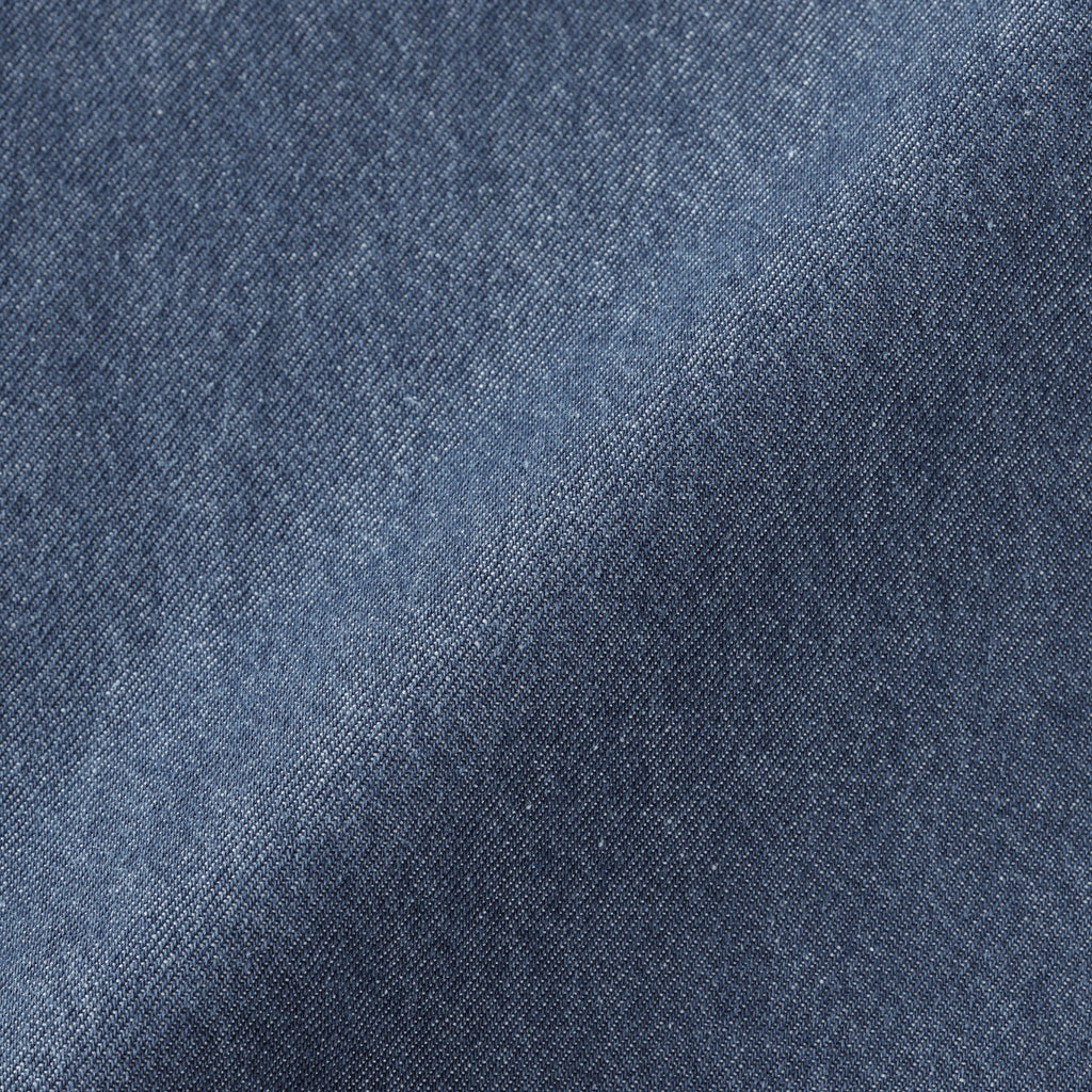 Washed Denim Easy Pants