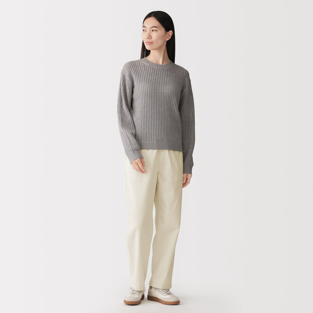 Washed Cotton Easy Pants