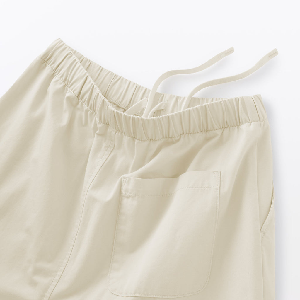 Washed Cotton Easy Pants