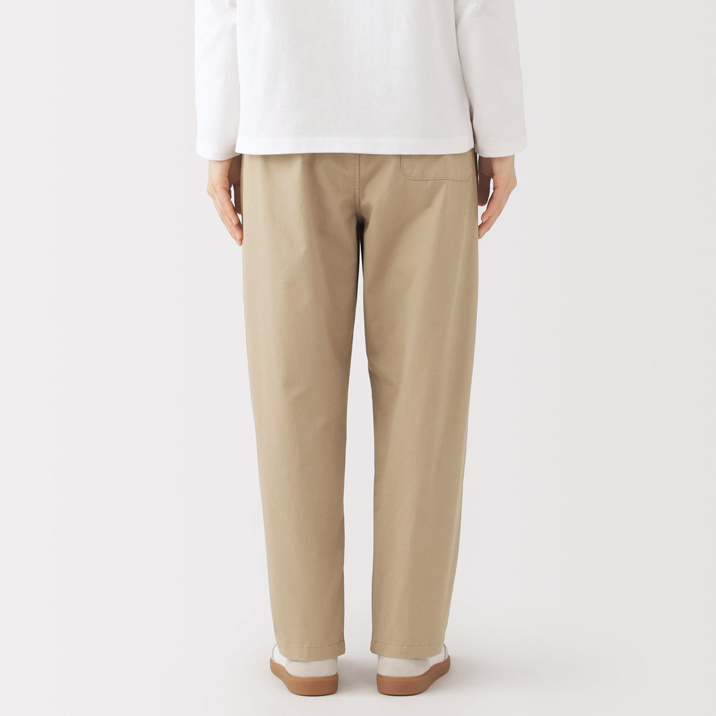 Washed Cotton Easy Pants