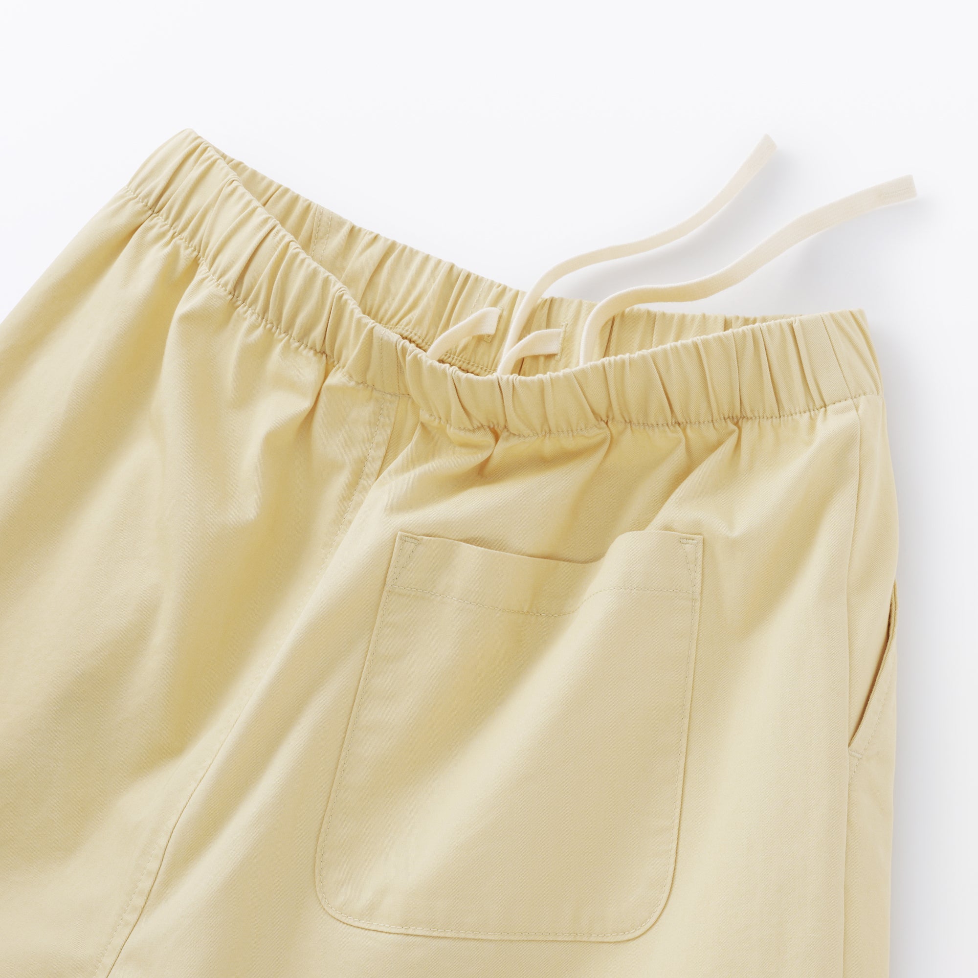 Washed Cotton Easy Pants