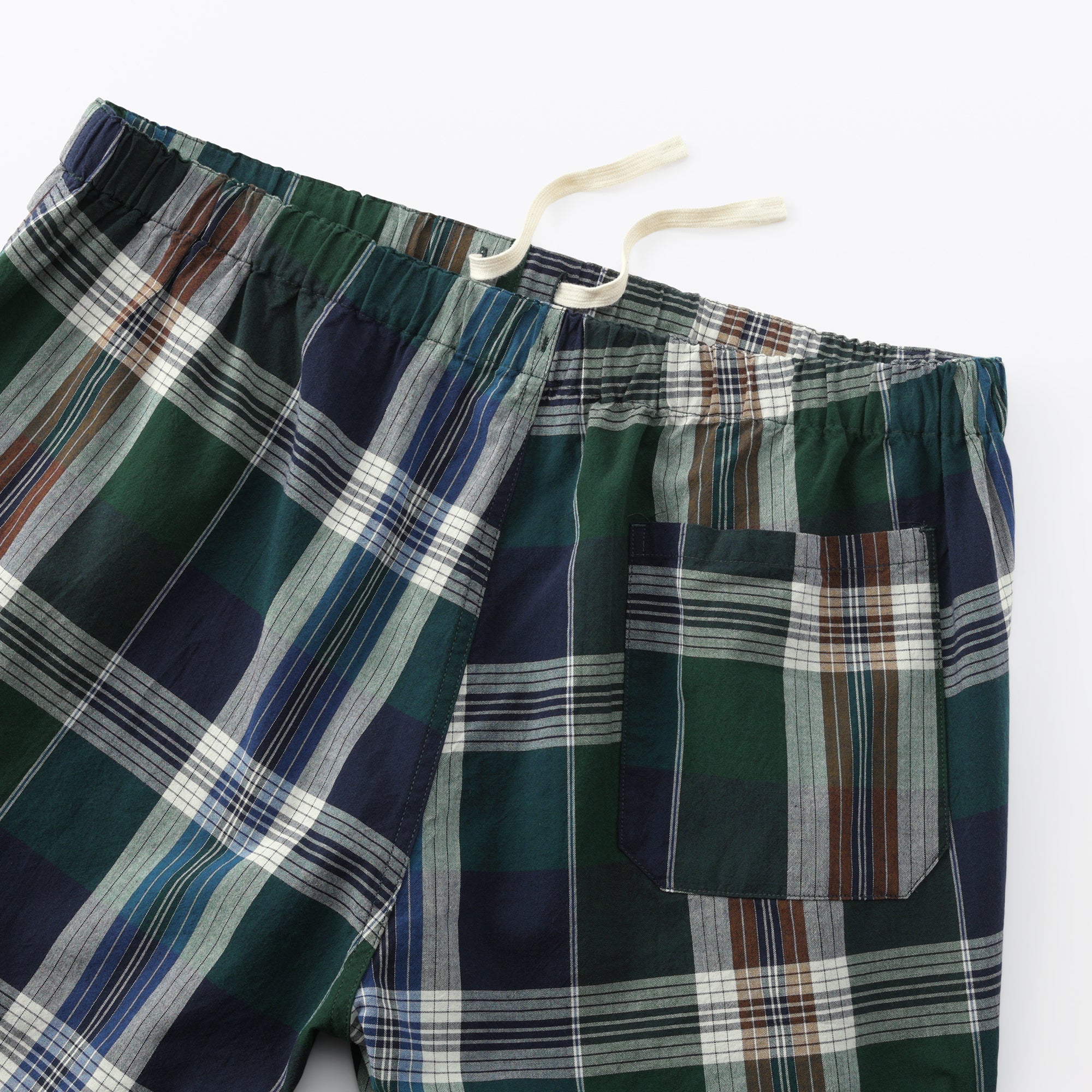 Madras Cotton Easy Shorts