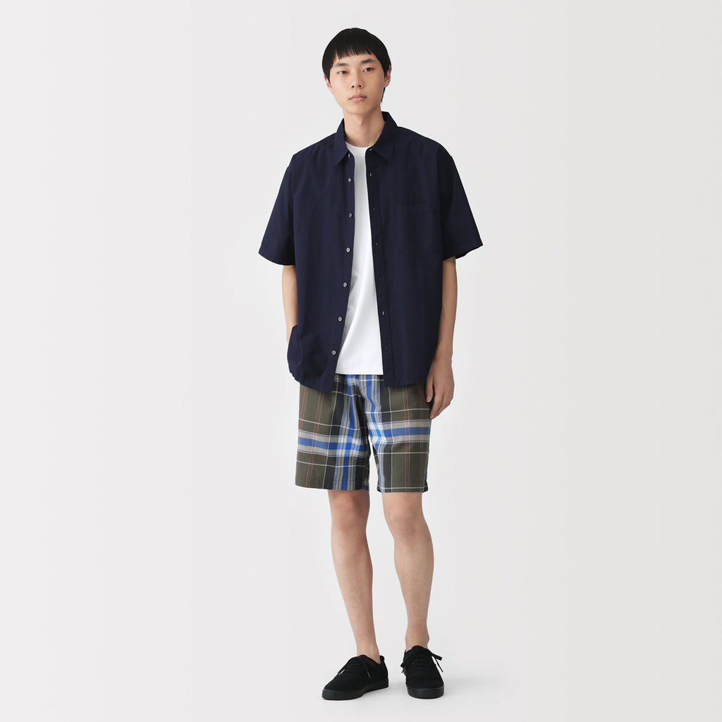 Madras Cotton Easy Shorts