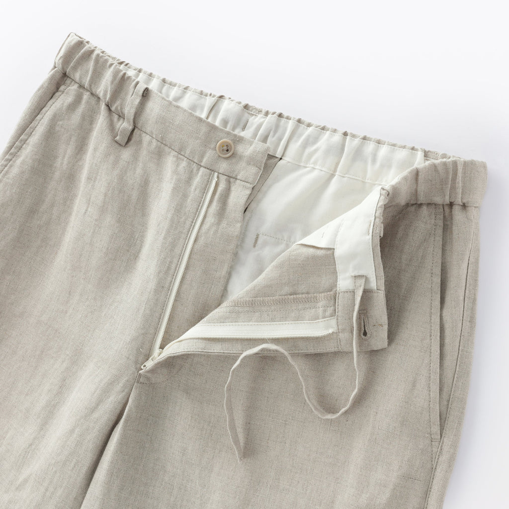 Linen Tapered Pants