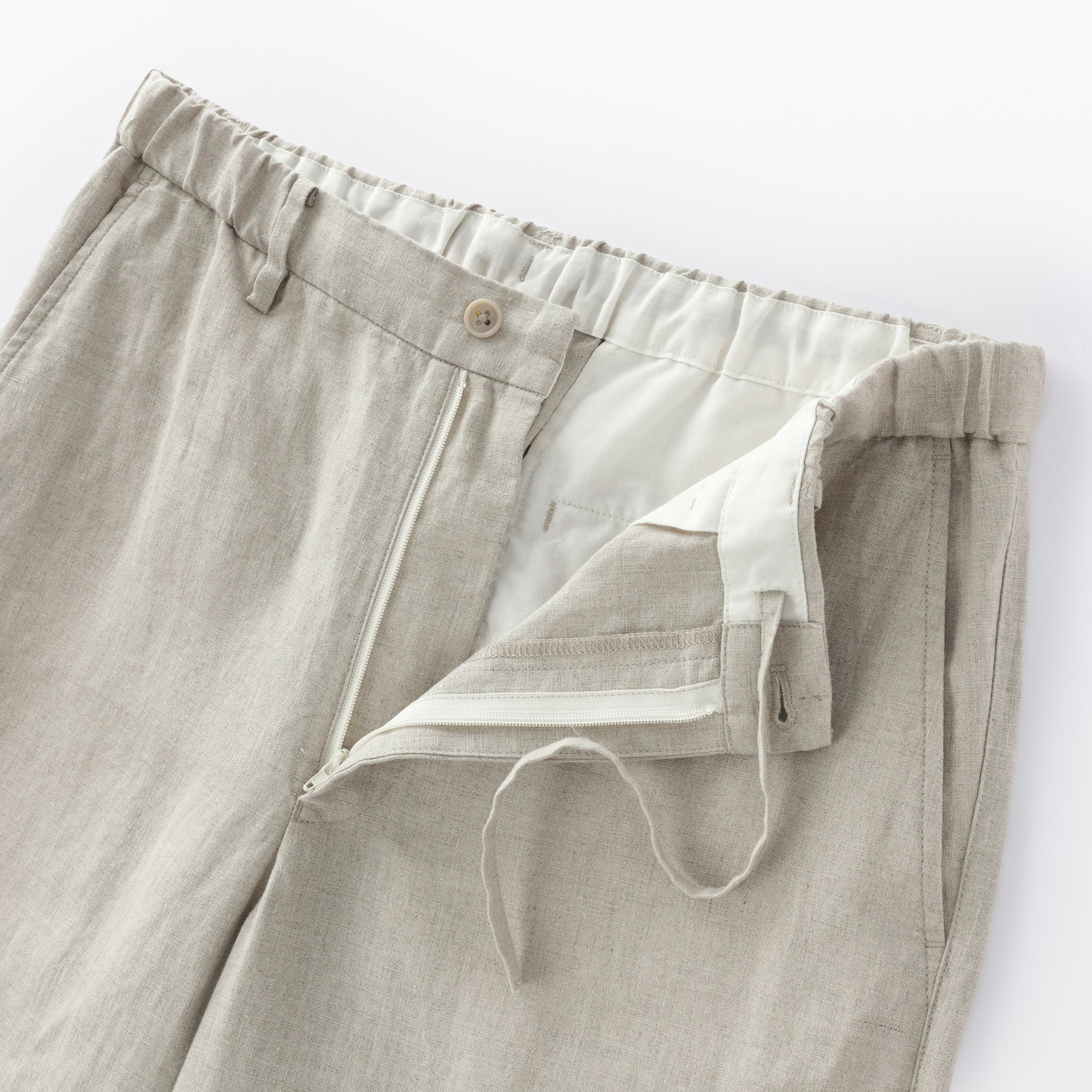 Linen Tapered Pants
