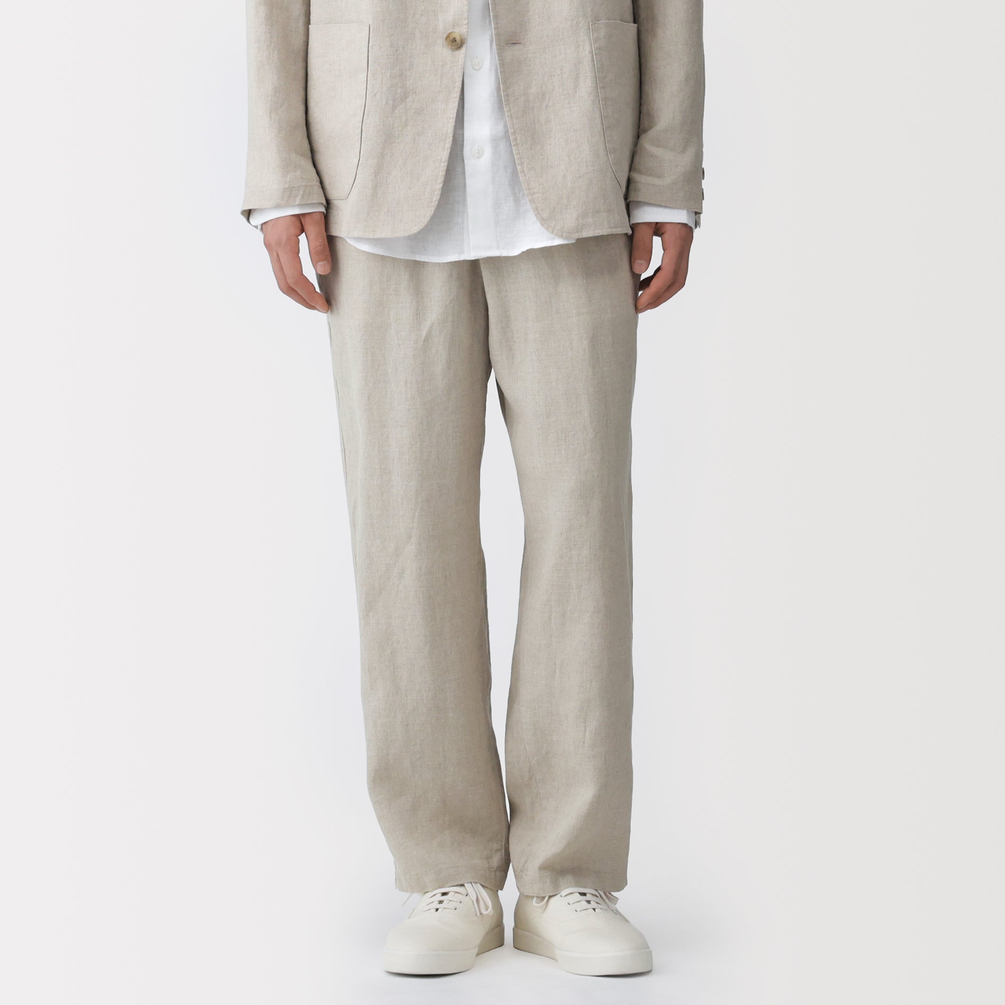 Linen Tapered Pants