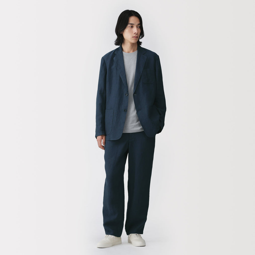 Linen Tapered Pants