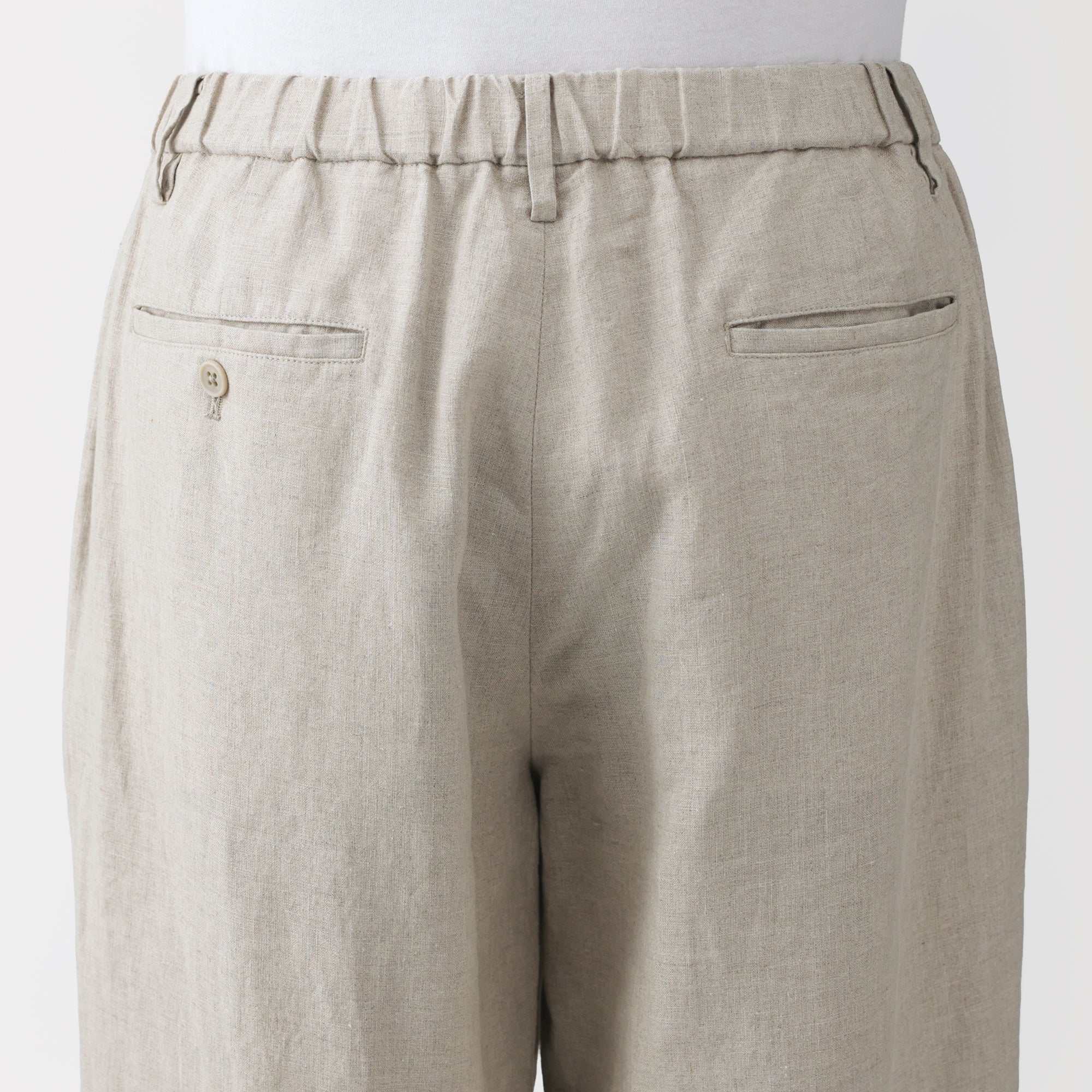 Linen Tapered Pants