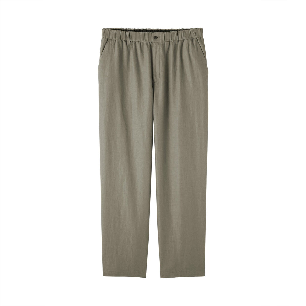 Hemp Cotton Twill Straight Pants